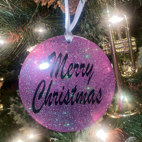 Handmade Resin Christmas Ornament - Picture 2 of 2